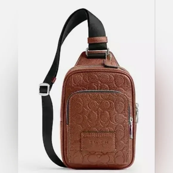 Coach Racer Sling Pack Crossbody Bag NWT - Picture 1 of 11